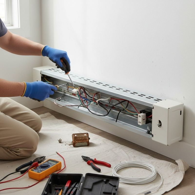 Electric Heating Repair detail